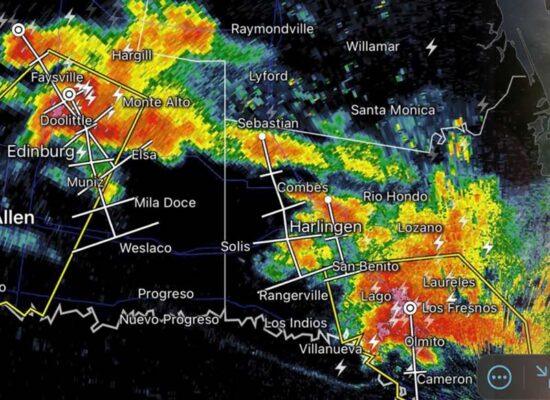 Another Round of Storms Hit Rio Grande Valley - June 4, 2023 Rio Grande Valley Hailstorm