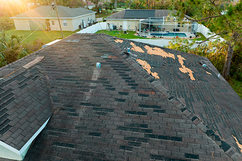 hail damage roof 