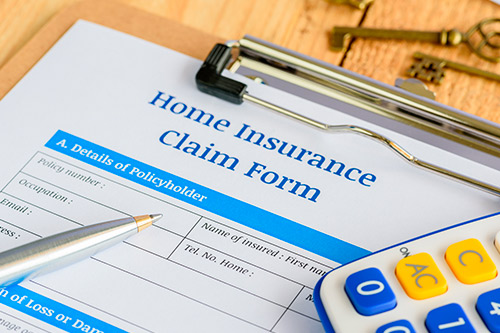 home insurance claim form